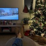 Andrea McLean Instagram - Current view. I love ‘The Holiday’. The village where it’s filmed in Surrey is GORGEOUS all year round but especially so at Christmas. #nofilter #feelgood