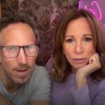 Andrea McLean Instagram - Caption this… 🤣 Screen shot taken by @emmaguns this morning as @nickfeeneycoach and I tried to figure out why my Facebook live wouldn’t let her join me. 🤣🤣🤣 #dumbanddumber
