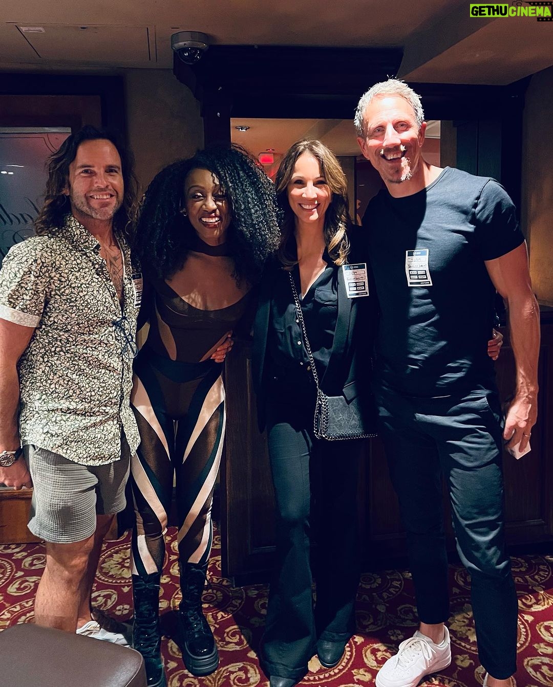Andrea McLean Instagram - What a wonderful way to spend a Tuesday evening celebrating the new album of the amazing @beverleyknight β¦itβs sooo good π and out this Friday. Thank you Beverley & James for inviting us to share this special occasion with you ππ