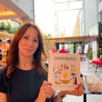 Andrea McLean Instagram - 4 things I did last week to fill my cup that had nothing to do with work. I actually have lots of photos this week, which is very unlike me! 😁 1. I went to the first anniversary celebration of @tessysbrunches hosted by the magnificent @tessyojo Her drive and commitment to help women feel good is something we are 100 per cent aligned on!😊 Thank you @palassociates for the brilliant reportage photos. 2. Played tennis with Mr F. It was sunny. He won. You can’t have everything… 🎾 3. @emmaguns popped round for coffee which is always a highlight of any week. Our chats are long, detailed, uplifting, hilarious and slightly scurrilous… my favourite kind. 😁 Plus, she rates my poached eggs, so she’s a keeper. 4. Mr F and I went to my friend @petecohen_ Magnificent Health Summit and listened to some wonderful speakers talk about their learnings in the healthy mind and body space. @lucywyndhamread discussed her fitness journey from always being picked last for games in PE at school, to joining the army, to uploading a few fitness videos to YouTube back in the 90s - which led to a thriving fitness business and over 100 million views! @dr_bob_rakowski shared his experience and learnings in how the brain and body work, which was fascinating. I got a copy of this brilliant book by Carl Benton which is part cookbook, part mindset feeder (a brilliant idea) with all profits going to Stroud Women’s Refuge. (You can pick one up at www.inspiredcookbook.co.uk ) We also popped out for our lunch break to Spitalfields Market - yum. The last picture was taken a split second before I fumbled and dropped my dessert on the floor. 🤦🏻‍♀️ 3 second rule meant I still finished it. 😋 A lovely last week of August. #4things