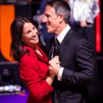 Andrea McLean Instagram - Just got sent these lovely pics from the @childrenwithcanceruk event on Saturday 🥰 It was a beautiful evening, and raised money for an incredible cause. Thank you @jo_elvin for the invitation, and the great company - @kellyhoppen @leannehainsby #charity #childrenwithcanceruk