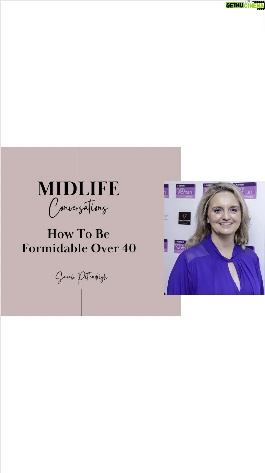 Andrea McLean Instagram - What does the word formidable mean to you? To some it might mean a Miss Trunchbull level of overbearing, to others it may simply mean being a confident woman. In this week’s conversation, Sarah Pittendrigh explains how she helps women over 40 find the confidence they need to be whatever level of ‘formidable’ that works for them. Sarah’s experience in finding inner confidence is hard-won. She has personally and professionally overcome challenges that would make anyone buckle; cancer (twice), bankruptcy after the collapse of her multi-million-pound business during the 2008 crash which left her as a single parent living on income support, and divorce then re-marriage to her husband. Now back on her feet and running a thriving business, Sarah also devotes much of her time to coaching successful CEOs and entrepreneurs in how to find their formidable side. Funny, down-to-earth and bursting with no-nonsense kindness, Sarah is formidable in the best possible way. In our conversation we cover: 💪 How people say they want success because it brings them freedom. But what they really want is to feel safe. 💪 How the cliché is true: our most valuable life lessons come through the knocks we get. 💪 How to get over our fear of being judged. 💪 How looking for success to prove someone wrong is not the best long-term motivator. 💪 How to look after your energy, because that’s the base level for every single thing you do in life. And so much more! To make sure you don’t miss out, click the subscribe button on my YouTube page and you’ll be notified every time I have a new conversation – and this is one you have to see! https://www.youtube.com/@AndreaMcLeanThisgirlisonfire @sarahpittendrigh #midlifeconversations 👉 If you’d like to join the conversation, just click the link to join my private, women only Facebook group, where you can discuss all of the midlife conversations in confidence. https://www.facebook.com/groups/766812441537576/