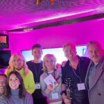 Andrea McLean Instagram - So lovely to pop into @gabyroslin @bbclondon @bbcsounds with Mrs F and talk about our new podcast ‘Mastering Midlife’. You can listen via the link in our bio or where you get your podcasts from. We also met some other amazing people who are all mastering midlife in their own ways @antheaturner @let_loose_official @lee_murrayinsta @robjeffrey_letloose @matthewjamespateman What a lovely feel good afternoon 💙