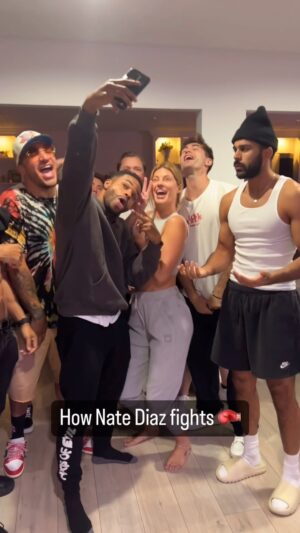 Andrew Bachelor Instagram - How Nate Diaz fights 🥊🤣