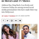 Andrew Bachelor Instagram – Just following my dreams ❤️🤍❤️🤍🎥 Los Angeles, California