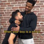 Andrew Bachelor Instagram - When your boy is a snitch 😂 w/ @anwar @official_janina
