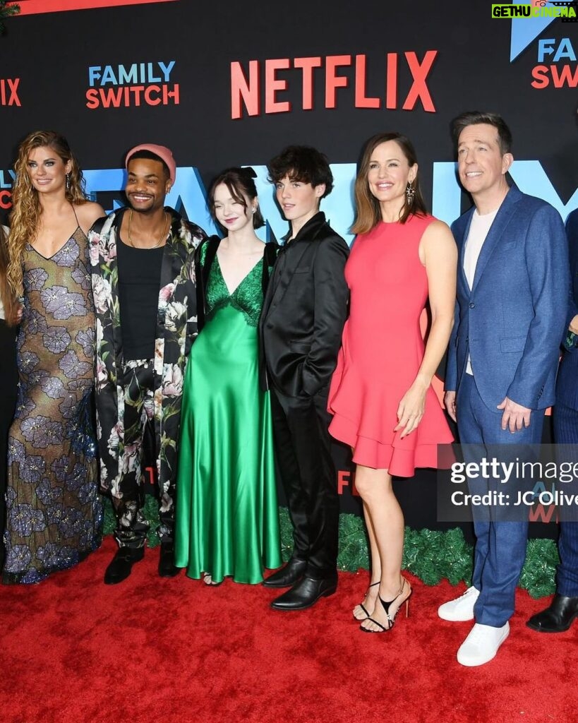 Andrew Bachelor Instagram - I do a lil cameo in my friend @itsmaryveee and @mcgfilm film ‘Family Switch’ on Netflix now. Go check it outtttt ❤️❤️❤️ Los Angeles, California