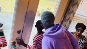 Andrew Gillum Instagram - L👀K who showed up for Christmas morning uninvited - - - but more than welcomed 😜 (especially since we’re in their habitat). 

I pray that you all have a wonderful and loving Christmas Day, safely surrounded by the people you love. 

Merry Christmas!  #HappyBirthdayJesus🙏🏾