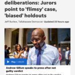 Andrew Gillum Instagram - While Mayor Andrew Gillum was acquitted on a major charge last week, some members of the federal jury on his case remained deadlocked, putting him and his family at risk of facing more lengthy and costly trials. Recently, a majority of jurors from the case came forward publicly to express their frustrations with the trial, even saying that had it not been for two biased holdouts within the jury, Mayor Gillum would have been fully acquitted. And in an UNPRECEDENTED act of solidarity, the jurors PUBLICLY CALLED on the government to stop any efforts to prosecute Mayor Gillum again in the future after prosecutors have singled they planned to try again. After pouring millions of dollars into trying to destroy Mayor Gillum and his family’s reputation, jurors say the prosecutors’ case didn’t come close to connecting him to any wrongdoing. Multiple law enforcement officials even admitted that Mayor Gillum never took a bribe, even after multiple attempts at entrapping him. Yet despite this, our work is not done. Mayor Gillum still risks being charged again with these false allegations. Please consider making a contribution today to support our continued fight for justice. Thank you for all your support. – The Bring Justice Home Legal Defense Fund