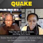 Andrew Gillum Instagram - Are you a parent with questions about the COVID vaccine for your child? @dukehealth Pediatric Infectious Disease specialist Dr. Ibukun Kalu answers them all on today’s episode of Real Talk on @quakemedia & @applepodcasts. Don’t miss it.