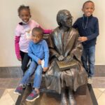 Andrew Gillum Instagram - We decided to make this MLK holiday a chance to help our children deepen into Civil Rights history with a trip to the seat of the movement in Montgomery, AL. The kids got to learn more about MLK Jr., Rosa Parks, John Lewis, Ralph Abernathy and more. They also saw some personal family history when they visited the residence of the President of Alabama State University where their mom spent a lot of her childhood. They kids were so engaged, asked so many good questions and were even treated to a bit of snow… flurries 😜. I am hopeful that the lessons they learned here will stay with them forever . I hope that we are all finding ways to make this holiday a day ON for our history. Happy Dr. Martin Luther (& Coretta Scott) King Day!