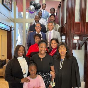 Andrew Gillum Instagram - Words can’t fully express the joy, pride, and love I experienced watching my baby sister (only girl of seven kids) take her oath as she was sworn in as a member of the BAR of the District of Columbia. Due to COVID policy she was able to take her oath in Tallahassee with my family around to celebrate her milestone. Not only did Monique graduate law school, prepare, take and pass the BAR; but she did so during my 2-year long campaign (which she was an instrumental part), the illness and passing of our grandmother, the death of our father, and a biking accident in NYC which left her with some short-term memory issues. But God 🙏🏾. 

Monique is the epitome of resilience and grace. Her love of people and her passion for finding justice for people to whom “justice” has been illusive. 

Tallahassee has been host to many swearing-ins for Monique and I, but no - doubt this one is the best yet.

Eyes have not seen, ears not yet heard the impact that she will ultimately make on this earth. 

Onward always.