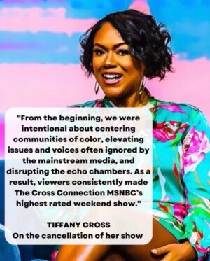 Andrew Gillum Instagram - This has the familiar feeling of being used up for your talents and then discarded for whatever reason or NO reason at all. Tiffany Cross is a brilliant journalist and television host. She consistently speaks truth to power regardless of who is on either end. She is consistently one of the hardest working people I know - trying always to say “yes” to whatever the request may be. 

In truth, as a viewer I worried for her in this new era we are living. Rarely has the corporate power structure been confronted so directly by the truth. Tiffany made it her mission to bring that truth week in and week out. 

My life experience and faith teaches me that this move is just the setup for the SET OUT for Tiffany, but I can’t help wondering when are we ever just gonna win straight out — no struggle, pain and self sacrifice — just the win…🤷🏾‍♂️

Until that day comes, we fight on 💪🏾🙏🏾!