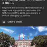 Andrew Gillum Instagram - Brilliant move by these brave six students. We’ve always been expected to do more with less. No more. Show us the money we are owed!!! “The complaint says there has been a deliberate effort by the state to undermine FAMU’s competitiveness by letting other public colleges duplicate its academic programs, luring away prospective students. Decades of disparate state funding have prevented FAMU from achieving parity with its traditionally White counterparts, according to the suit. It claims the University of Florida received a larger state appropriation per student than FAMU from 1987 to 2020, amounting to a shortfall of roughly $1.3 billion.” Brilliant move by these brave six students. We’ve always been expected to do more with less. No more. Show us the money we are owed!!! https://www.washingtonpost.com/education/2022/09/22/famu-funding-lawsuit-florida-hbcus/