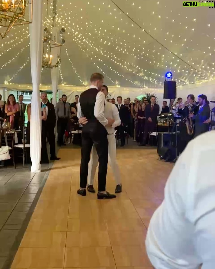 Andrew Neighbors Instagram - An absolutely beautiful celebration of two of the best people I know. Congratulations @doctor.ricci and @connor.hansen 😍 Blithewold Mansion, Gardens and Arboretum