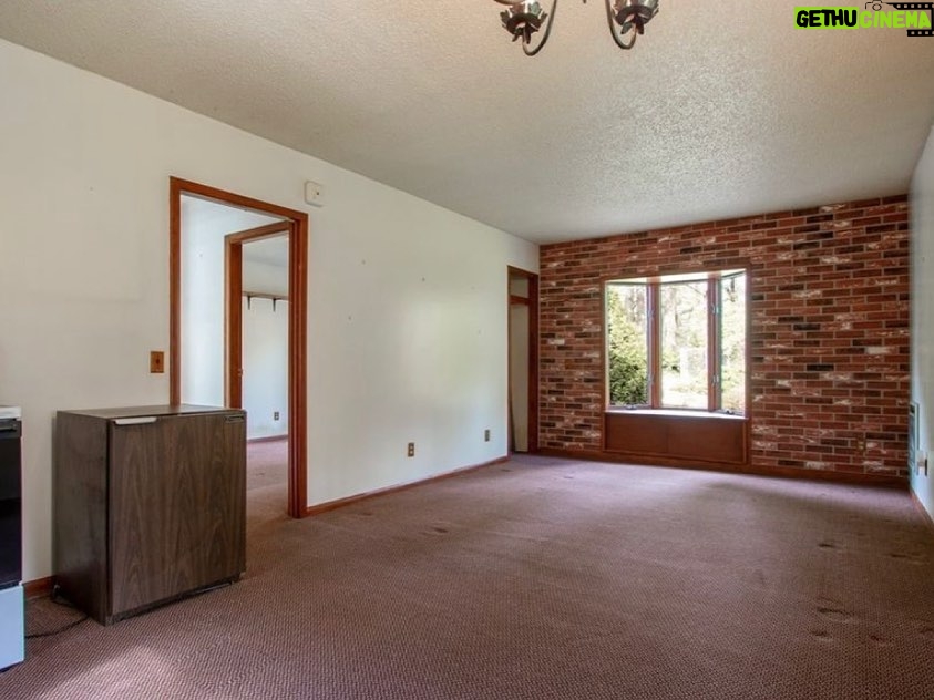 Andrew Neighbors Instagram - Been focusing on my bedroom recently. - still have lots of trim to paint so ignore some of the brown wood. But this used to be a mother in law suite with a kitchen - turned into master bedroom + closet. Graham, Washington