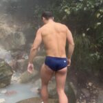 Andrew Neighbors Instagram - This hot spring in Taiwan was a boiling river