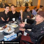 Andy Karl Instagram - A great lunch with the great @stevievanzandt. Thanks for spending some time with us before heading off on tour w/ @springsteen 🎸 . . . #Repost @dominicscaglionejr Keep scribblin and ya might end up eating dessert with an icon at @marksoffmadison Stay tuned!! @stevievanzandt . . . #tv #originalwork #pilotseason #nyc #rabbitseason #cheesewheel #powerlunch #powerlumchhour