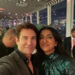 Andy Karl Instagram – “When I grow up” I want to be like everyone in the #Matildamovie! Got to meet a few people including the very classy and funny @sindhuvee who is brilliant in the film, the magnificent @andreariseborough #emmathompson and GHD friends Mathew Warchus and Rob Howell.  Plan some time during Christmas to watch Matilda on @netflix no matter what age you are it will speak to you. ❤️ 🎂 📕🧠🎶 🎥 
.
.
.
#nyc #matildamovie #premiere #paristheatre #matthewwarchus #emmathompson