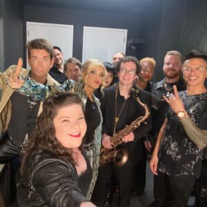 Andy Karl Instagram - We just wanted to thank EVERY ONE OF YOU THAT CAME TO OUR @sonyhall SHOW LAST NIGHT💥🥰‼️‼️‼️ AND THANK YOU TO @sonyhall for being sooooo great to us & making last night our favorite, most phenomenally memorable concert together of the last (almost)  decade of performing Legallybound ⭐️❌ 

There’ll be A WHOLE LOT OF VIDS/PICS coming your way in the coming days/weeks so consider this your “mute me now” heads up 😜 
Thank you to our most incredible superstar band & glam squad❌❌❌ Here’s to the NEXT decade and beyond🥂 

Thank you ALL for sending your footage from last night to our DMs… @thisiskarenr will be reposting as many as she can🎊 And please stay tuned for show footage by the fantastic @michaelhullphoto which you’ll see here, there and fully on our @youtube channel soon so subscribe now💙

Thank you again for making last night SO SO SO SPECIAL & FANTASTIC FOR US❌❌❌ 
I’m glad you said you loved us when you didn’t have your fingers crossed 😜😜😜🥰‼️‼️ 
.
.
.
#appreciationpost #thankyou #sonyhall #thebestbandonearth #nyc #crowdedhouse #singer #music