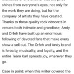 Andy Karl Instagram – Thank you ✨ @dozermosher ✨ & 💥 @officialbroadwayworld 💥 for this feature today 😘 🙏🏻 🎉 So very kind of you, and thank you for the 📸 photo shoot‼️ 
Love, the cool kids😜🤩
🌹 🌺 🌸 to our absolute ⭐️ ⭐️ ⭐️ in the band (and glam squad!) without whom this article wouldn’t even remotely be possible! 💖💖 @stevenjamail @themarissarosen @getfitwithnik @timothyonline @jeremyyaddaw @rootsandgroovesmusic @subqmusic @judykang @domenicrigazzi @micahburgess1 @qgroovin @robinmacatangay @dstylemakeupofficial
@jaegatzby @adrianakat_ @jeromelordetnyc @ritahazan 💕 
.
.
.
.
.
Stephen, your love for all things live performance is unparalleled and we’re all sooo lucky to know you & your kind ❤️ & 👁️ 👁️ Huuuuge thanks to all the friends, fans, cousins, and family who came to see #LegallyBound because none of this is possible without you. 💗 Check out @officialbroadwayworld for the article and photos!