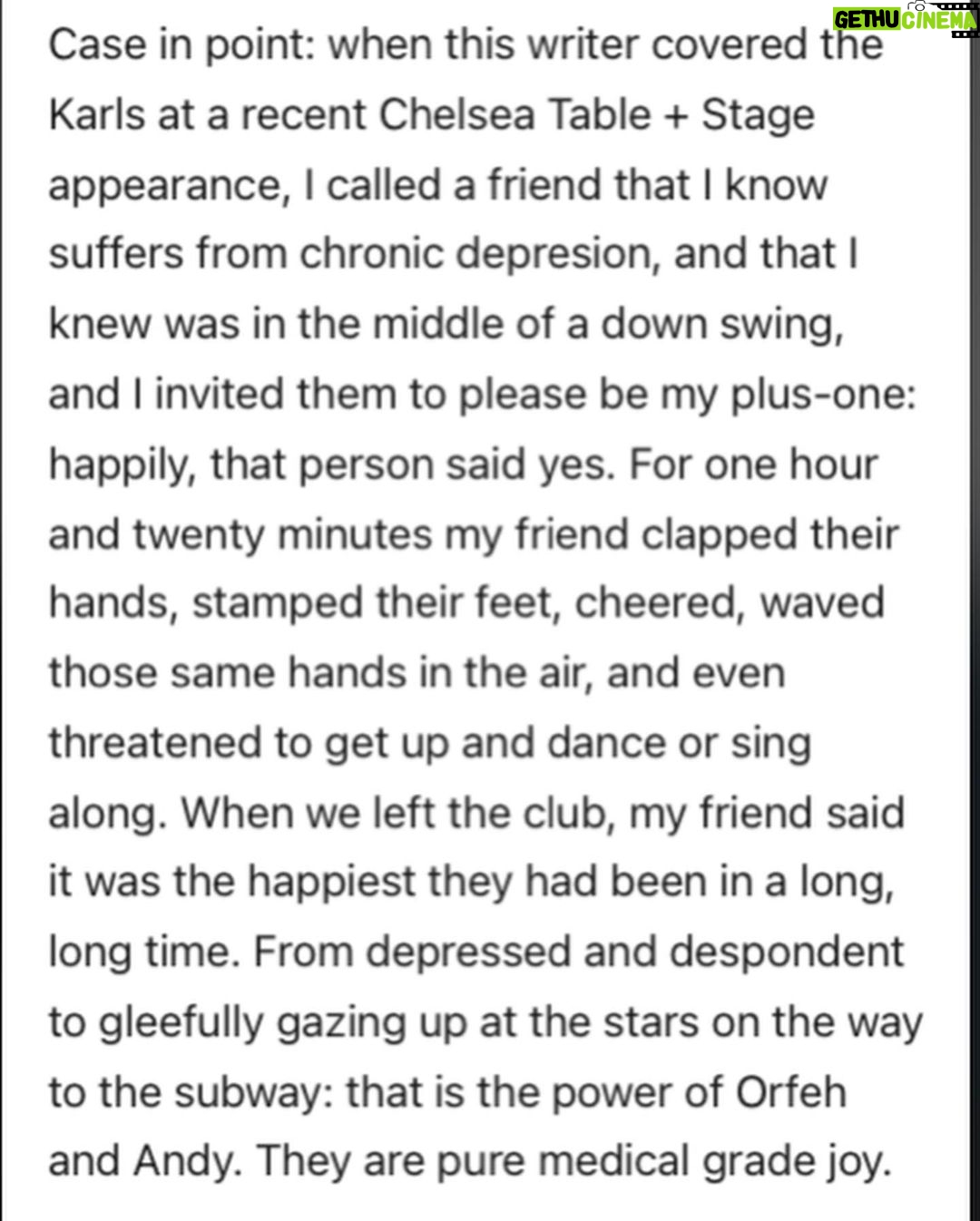 Andy Karl Instagram - Thank you โจ @dozermosher โจ & ๐ฅ @officialbroadwayworld ๐ฅ for this feature today ๐ ๐๐ป ๐ So very kind of you, and thank you for the ๐ธ photo shootโผ๏ธ Love, the cool kids๐๐คฉ ๐น ๐บ ๐ธ to our absolute โญ๏ธ โญ๏ธ โญ๏ธ in the band (and glam squad!) without whom this article wouldnโt even remotely be possible! ๐๐ @stevenjamail @themarissarosen @getfitwithnik @timothyonline @jeremyyaddaw @rootsandgroovesmusic @subqmusic @judykang @domenicrigazzi @micahburgess1 @qgroovin @robinmacatangay @dstylemakeupofficial @jaegatzby @adrianakat_ @jeromelordetnyc @ritahazan ๐ . . . . . Stephen, your love for all things live performance is unparalleled and weโre all sooo lucky to know you & your kind โค๏ธ & ๐๏ธ ๐๏ธ Huuuuge thanks to all the friends, fans, cousins, and family who came to see #LegallyBound because none of this is possible without you. ๐ Check out @officialbroadwayworld for the article and photos!