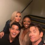 Andy Karl Instagram - We had the best time being back @onlymakebelievenyc gala LIVE hosted by none other than John Oliver @lastweektonight w/ our 🔥 band & so many other fab friends‼️💖⭐️ Thanks @lisagoldbergpr‼️ Make sure you check out all the slides😜 . . @getfitwithnik @themarissarosen @timothyonline @stevenjamail @jeremyyaddaw @rootsandgroovesmusic @judykangstagram . . @kidsaccesspress @keithpricecurtaincall . @tellyleung @montegoglover . @broadwaybruce_ @bruglikas LEEGENDARY SHOWZ😜 Thanks for 🎥 @prettyconnected 💖💖 @alicialquarles 💚 . . . #onlymakebelieve #gala #stjamestheatre #nyc #legallybound #togetherforever #singer #music