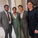 Andy Karl Instagram - Awesome evening supporting our friends at Rosie’s Theater Kids! I had a great time with @derek_klena @fergsters95 and @stevenjamail, with @RTkids alum Anthony Garcia, who slayed during our duet of “Agony.” I have always been happy to do anything for @RTkids and it was a privilege to be at this event last night. . . Fun fact: Derek and I have both played Fiyero in Wicked, and Fergie and I have both played Emmett in Legally Blonde! . . . . #rosiestheatrekids #princes #intothewoods #fightfromtheheart #rockythemusical #rockybroadway #ataleoftwofiyeros #wickedthemusical #anastacia #mulligan #hamilton #ataleoftwoemmetts #legallyblonde