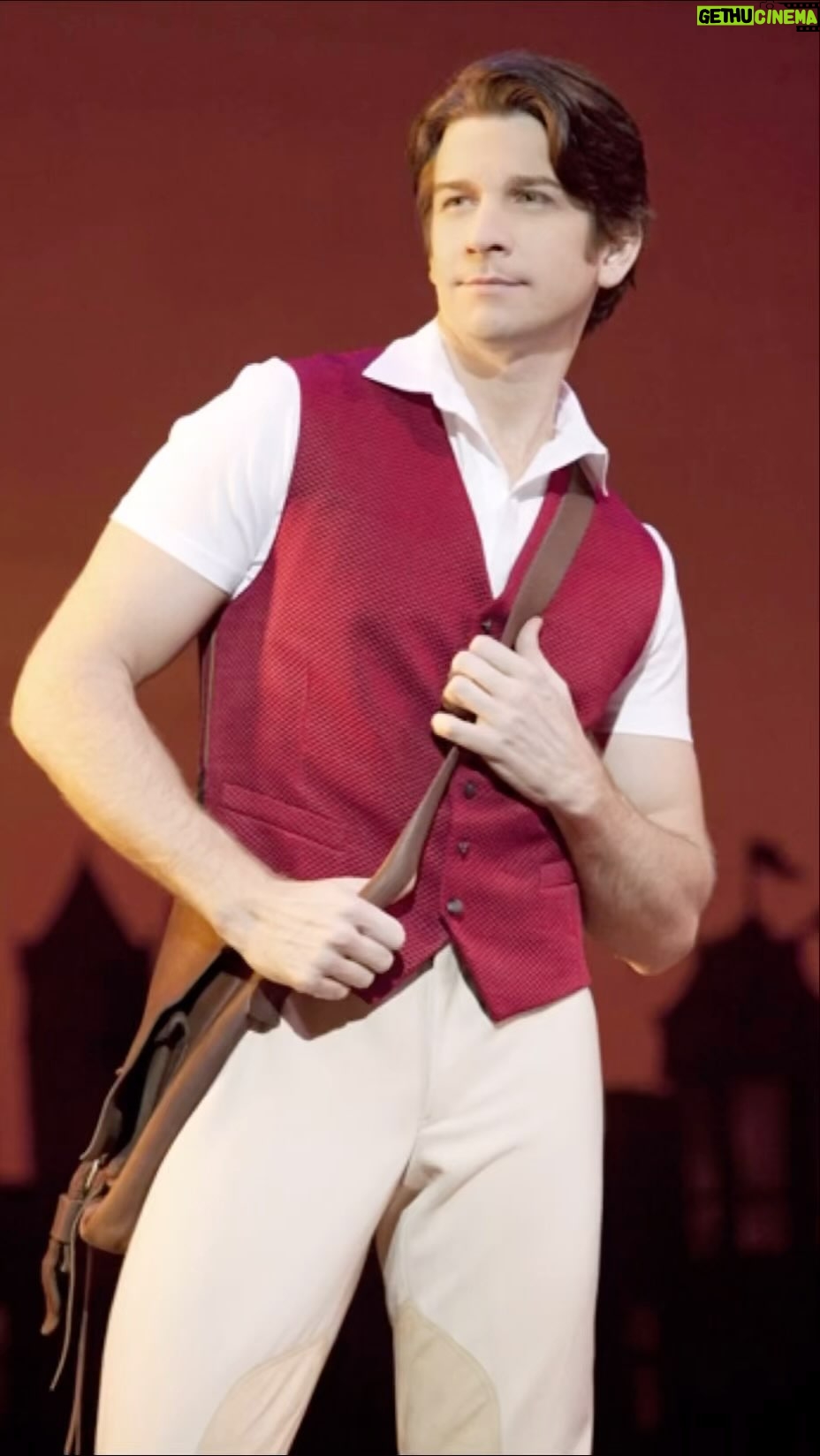 Andy Karl Instagram - Congrats to @wicked_musical on 20 years! And ICYMI, I did play Fiyero! . #wicked #wicked20 #fiyero #yesthatwasreallyme @rondireed @mandy.gonzalez @katieroseclarke