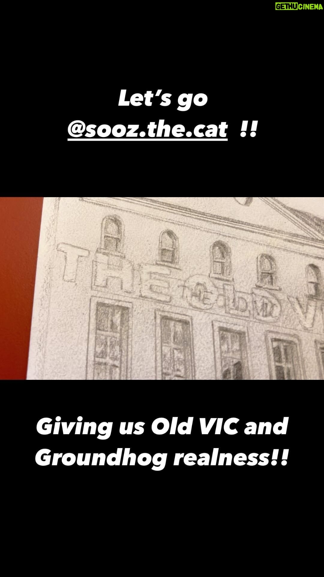 Andy Karl Instagram - Bringing you more great artwork from @sooz.the.cat And to answer your question Soozy, I will not be giving this bag to anyone else. It stays with me:) Old Vic