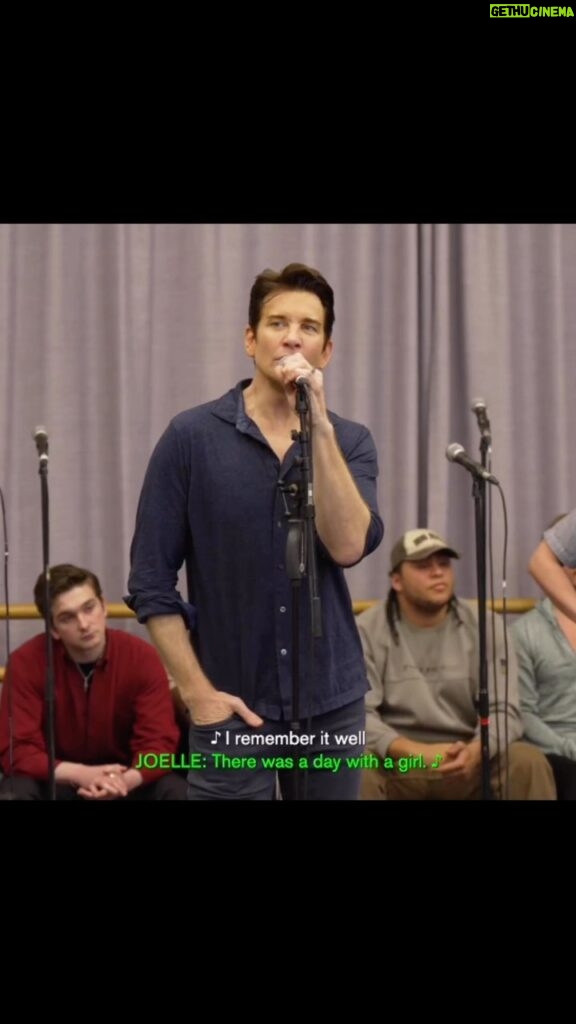Andy Karl Instagram - Repost @timminchin: More sitzprobe footage of these brilliant humans rehearsing ‘One Day’. @andy_karl leading the @oldvictheatre Groundhog Day cast and band. #OVGroundhogDay Limited run, extended until 19th August. #GroundhogDayTheMusical