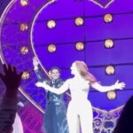 Andy Karl Instagram - It just doesn’t get much better than this 🎉❤️ We went back to the @moulinrougebway to celebrate our true triple threat superstar friend @iamjojo SMASH IT & melt the paint off the theater during her “ROUGE DEBUT” as ⭐️SATINE⭐️👏🏻🎊‼️💖🎉👑 JOJO and the entire brilliant cast members including @derek_klena @theandrelward and our ever more phenomenal brother @egroove gifted us with a most magical evening 🎊⭐️‼️🙌🏻 And as if all THAT wasn’t enough, we celebrated the one & only @halphabet’s 20th JUJAMAVERSARY‼️🎊 🥂 w/ none other than Hal himself alongside @timkodres 🎤💖 Thank you mega mogul Hal 👑‼️ If you haven’t already & even if you have multiple times, go see JOJO & this unbelievably perfect cast IMMEDIATELY & let them remind you why Broadway is THE FOREVER “IT THING” 🙌🏻⭐️ 👏🏻 👏🏻👏🏻 @alextimbers YOU ROCK🎊🙌🏻⭐️‼️ . . . #jojo #nyc #moulinrouge #moulinrougebroadway #yesyoucancan #broadway #debut #hirshfeldtheater #doubledatenight #viproom
