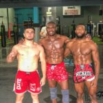 Ange Loosa Instagram - Here we go again ☝🏿🏆 @usman84kg @nikaev 🇨🇻 🇳🇬 🇨🇩 Championship rounds #UFC24 @ufc @ufceurope . . . . .#StrapSeason #AndStill #SomethingSpecial #243 #tmobilearena #SandfordMMA Miami, Florida