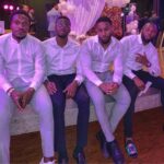 Ange Loosa Instagram - About a week ago 🤵🏾👰🏽🚀 . . . #Wedding #Brotherhood Saint-Aubin, Vaud, Switzerland