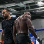 Ange Loosa Instagram – One more week @ufc @danawhite @espn 🥷🏿 ⏳ 

 @henrihooft @coachgjones @ssorianomma @coachstrout @drcpeacock @niklentz @kamibarzini @gilbert_burns @vagnerrochabjj 

📸 : @photo.kim_smith Kill Cliff FC