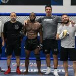 Ange Loosa Instagram – One more week @ufc @danawhite @espn 🥷🏿 ⏳ 

 @henrihooft @coachgjones @ssorianomma @coachstrout @drcpeacock @niklentz @kamibarzini @gilbert_burns @vagnerrochabjj 

📸 : @photo.kim_smith Kill Cliff FC