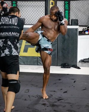 Ange Loosa Instagram - April 29th 🥷🏿⚔️ @ufc 

📸 : @photo.kim_smith 

@killcliff_fc