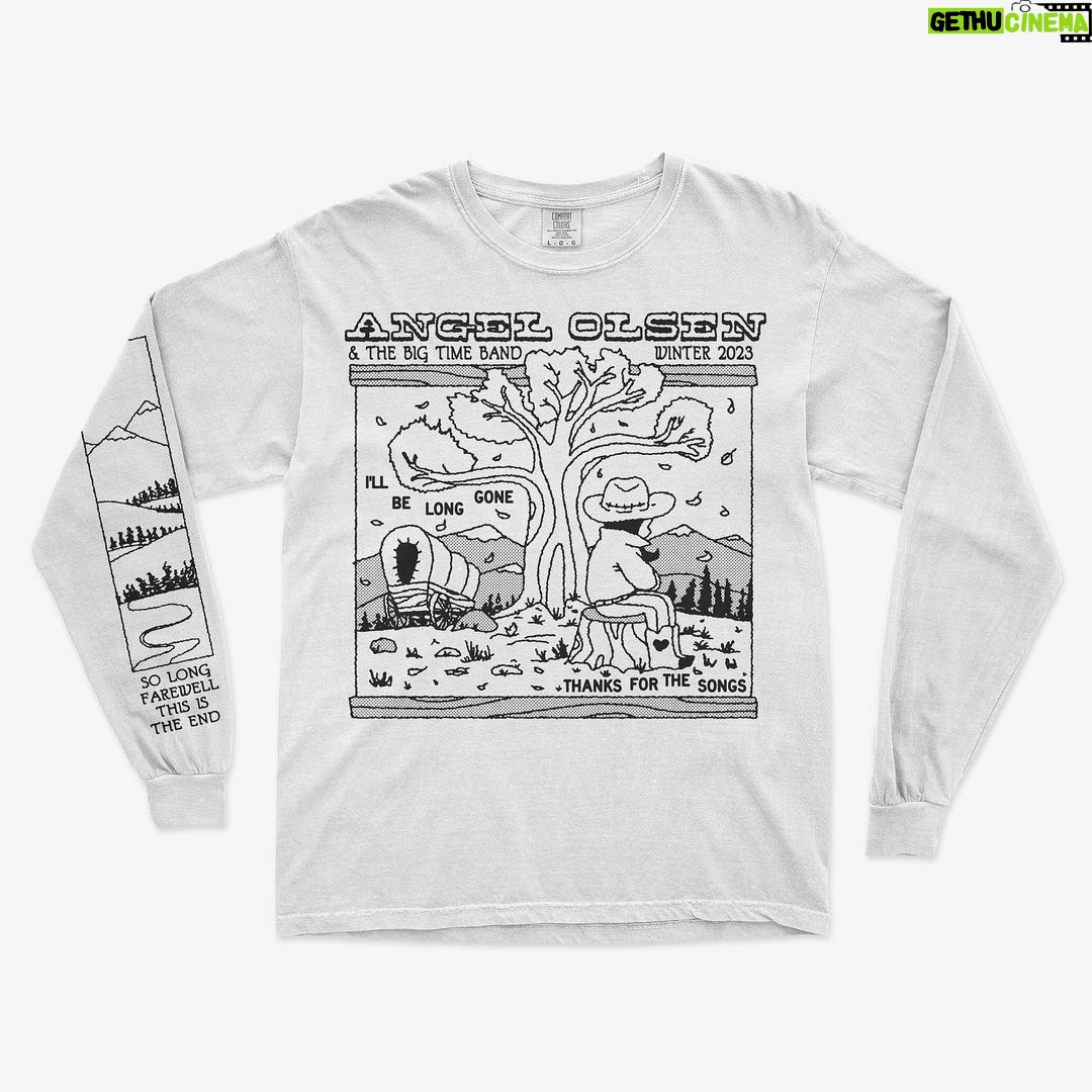Angel Olsen Instagram - Winter Tour 2023 Merch Lineup Is Here ❤️ New Sister Tie Dye Design by @thunder_shout and a new All The Good Times long sleeve T by @favorite.vegetable will be on the table. All dates below. See you very soon. January 20 - Atlanta, GA @ The Eastern January 21 - New Orleans, LA @ The Joy Theater January 23 - San Antonio, TX @ Tobin Center January 24 - Dallas, TX @ The Studio at The Factory January 25 - Oklahoma City, OK @ Tower Theatre January . 27 - Lawrence KS @ Liberty Hall January 28 - St Louis MO @ The Factory January 29 - Bloomington IN @ The Bluebird January 31 - Columbus, OH @ Athenaeum Theatre February 1 - Detroit MI @ Majestic Theatre February 2 - Cleveland OH- Agora Theatre February 3 - Pittsburgh PA @ Mr Small's Theatre (Very Low Ticket Warning) February 4 - Buffalo, NY @ Asbury Hall February 6 - Jersey City, NJ @ White Eagle Hall (Low Ticket Warning) February 7 - New Haven, CT @ College Street Music Hall February 8 - Woodstock, NY @ Bearsville Theatre (SOLD OUT) February 9 - Baltimore, MD @ Baltimore Soundstage February 10 - Richmond, VA @ The National February 11 - Durham, NC @ Carolina Theatre (Low Ticket Warning)