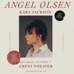 Angel Olsen Instagram – We’ve added a new show to the Forever Fall tour on October 21 in Sacramento at the Crest Theater. Tickets on sale tomorrow (Wednesday) at 12pm. All other shows on sale now. We’re digging back into some older catalog for these shows going to have some real fun with it  ❤️

Sat. July 29 – Newport, RI @ Newport Folk Festival 
Sat. Aug. 5 – Saint Charles, IA @ Hinterland Music Festival
Thu. Aug. 10 – Los Angeles, CA @ Hollywood Forever Cemetery (low ticket alert!) +
Sat. Aug. 19 – Queens, NY @ Forest Hills Stadium #
Fri. Aug. 25 – London, UK @ All Points East Festival
Sun. Aug. 27 – Paris, FR @ Rock En Seine
Tue. Aug. 29 – Leeds, UK @ Leeds Irish Centre +
Wed. Aug. 30 – Birmingham, UK @ The Mill + (low ticket alert!)
Thu. Aug. 31 – Sun. Sep. 3 – Salisbury, UK @ End Of The Road Festival
Tue. Oct. 17 – San Diego, CA @ Humphreys Concerts By The Bay +
Wed. Oct. 18 – Garden Grove, CA @ Garden Amphitheatre +
Thu. Oct. 19 – San Francisco, CA @ The Regency Ballroom +
Fri. Oct. 20 – San Francisco, CA @ The Regency Ballroom ^
Say. Oct 21 – Sacramento, Ca @ Crest Theater ^
Tue. Oct. 24 – Portland, OR @ Revolution Hall ^ (low ticket alert!) 
Wed. Oct. 25 – Portland OR @ Revolution Hall #
Thu. Oct. 26 – Seattle, WA @ Neptune Theatre #
Fri. Oct. 27 – Seattle, WA @ Neptune Theatre ^
Sat. Oct. 28 – Seattle, WA @ Neptune Theatre @
Wed. Nov. 29 – Minneapolis, MN @ First Avenue %
Thu. Nov. 30 – Milwaukee, WI @ Turner Hall Ballroom ^
Fri. Dec. 1 – Chicago, IL @ Thalia Hall ^
Sat. Dec. 2 – Chicago, IL @ Thalia Hall > (low ticket alert!)
Sun Dec. 3 – Chicago, IL @ Thalia Hall !
Sun. Dec. 5 – Louisville, KY @ Headliners Music Hall !
Wed. Dec. 6 – Nashville, TN @ Brooklyn Bowl !
Thu. Dec. 7 – Birmingham, AL @ Saturn ~ (low ticket alert!)
Fri. Dec. 8 – Athens, GA @ 40 Watt Club ~ (very low ticket alert!)
Sat. Dec 9 – Saxapahaw, NC @ Haw River Ballroom ~ (low ticket alert!)

< w/ The Strokes
+ w/ King Tuff
^ w/ Kara Jackson
# w/ Allegra Krieger
@ w/Led To Sea
%  w/ Nona Invie
> w/ Natural Information Society
! w/ Joanna Sternberg
~ w/ Sluice

Photos by @joshweichman and @lukemrogers