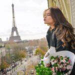 Angela Krislinzki Instagram - Hello 2024 💋 Plaza Athenee Paris