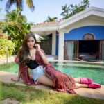 Angela Krislinzki Instagram - Indulgence Villa Room with Plunge Pool @tajexoticagoa . Thanks for such a great hospitality. A perfect getaway for the weekend ✨ Totally in love with this property 🫶🏻 Taj Exotica Goa