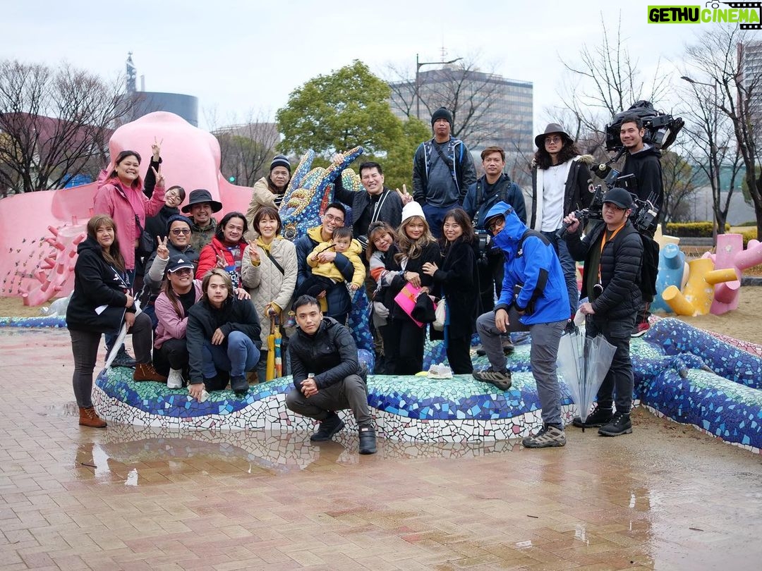 Angela Morena Instagram - It's always been a pleasure to work with Centerstage Production and meet wonderful Japanese people that are also part of the team. Maraming Salamat po! Arigatou gozaimasu! 🙏 Nihon have my heart. ❤️ I had an unforgettable experience. I’m forever grateful! #Hosto is now showing. ⭐️ Kitakyushu, Japan