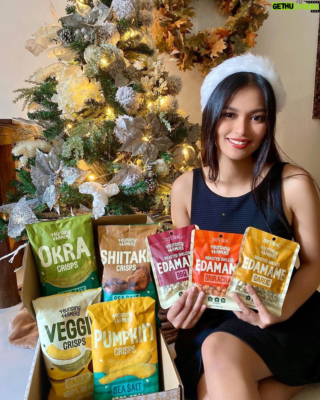 Angela Morena Instagram - Making this holiday season healthier and happier with @thefoundingfarmers 🎄💚 Yum! Yum!