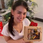 Angela Morena Instagram – Thank you so much @charotcuterie 🤎
A perfect gift for this holiday season. Hohoho!