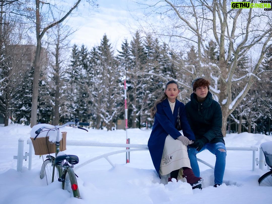 Angela Morena Instagram - #Japino now streaming! 🌨️ Sapporo, Hokkaido, Japan