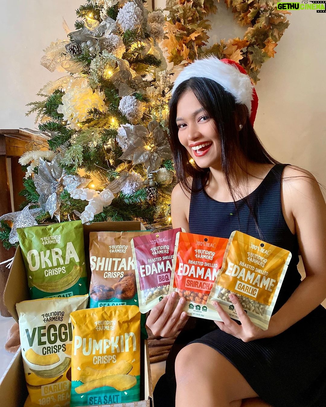 Angela Morena Instagram - Making this holiday season healthier and happier with @thefoundingfarmers 🎄💚 Yum! Yum!