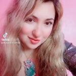 Angela Zahra Instagram - Valentines party mood with @iamcardib New song #up 💖 Hope everyone is having a lovely day 💕💕 Cute Cat Necklace🐱: @thecraftyanteater #thecraftyanteater #up #cardib #angelazahra #انجيلا_زهرة