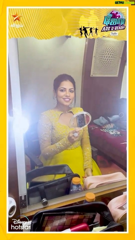 Angelin B Instagram - Here comes the Queen 👑 #LetsDanceBuddy | #JodiAreUReady #VijayTV #VijayTelevision