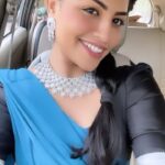 Angelin B Instagram – This one is super special. 
The costume, the makeup, the destination, the work, the coworker, the team and every other single thing. Super grateful for the lil magics that surprise me. 
Exciting things coming up! ❤️🧿🧿🧿

Thank you @chennai_jazz  for the amazing jewellery ⭐️

#staytuned #suntv #sunnews #sunnatchathrakondattam #viruthunagar #halfsaree #blue #peace #gratitude #recentforrecent #trendingsong #trendingreel #trending
