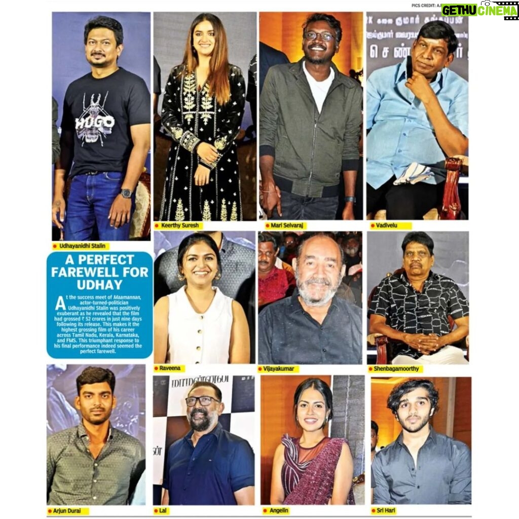 Angelin B Instagram - What does it feel like to get featured in a daily newspaper? @deccanchronicle_official -Beyond words 🧿🧿🧿 #mamannan #mamannansuccessmeet #hashtag #motivating #dreamsdocometrue #universe #love